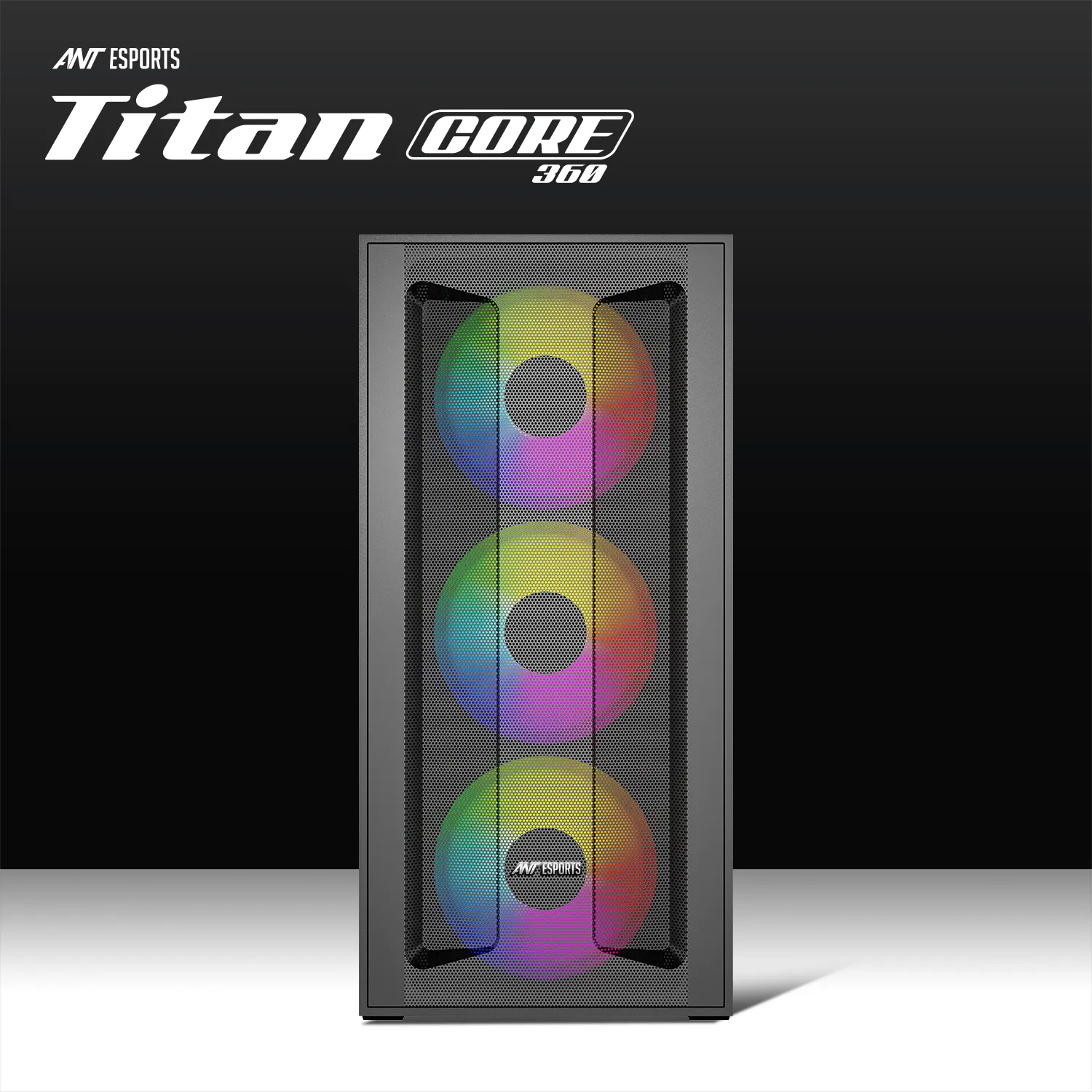 Ant Esports Gaming Cabinet Titan Core 360 Black view 2